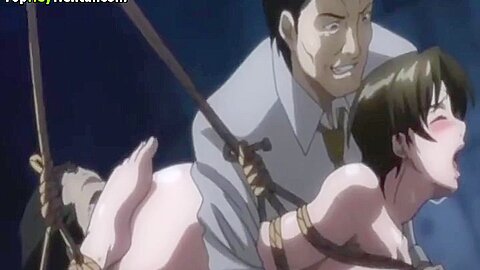 Hentai Teacher With Big Tits Has Rough Bondage Sex